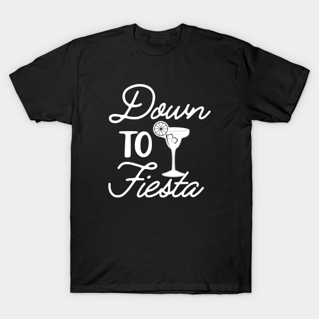 Bride / Bridesmaid - Down to fiesta T-Shirt by KC Happy Shop